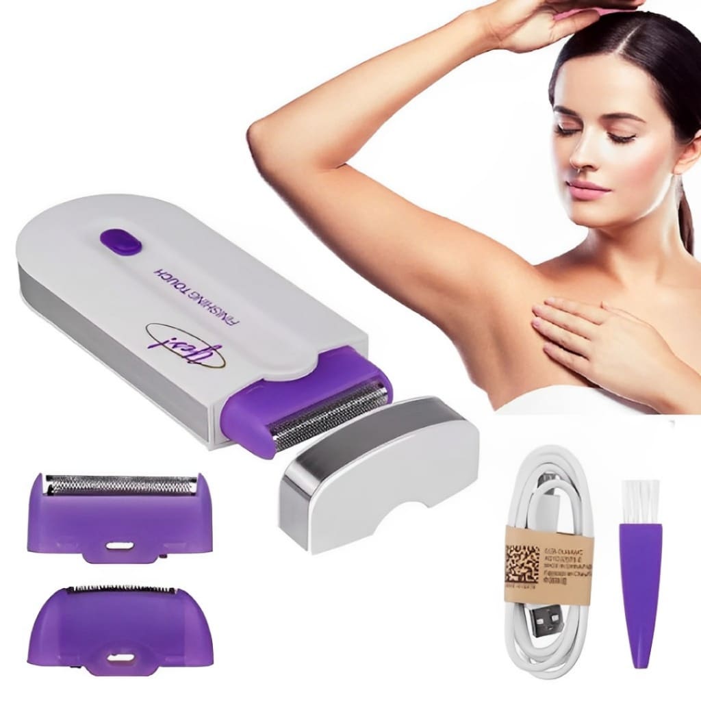 Depilador Recarregável Facial e Corporal para Ambos os Gêneros